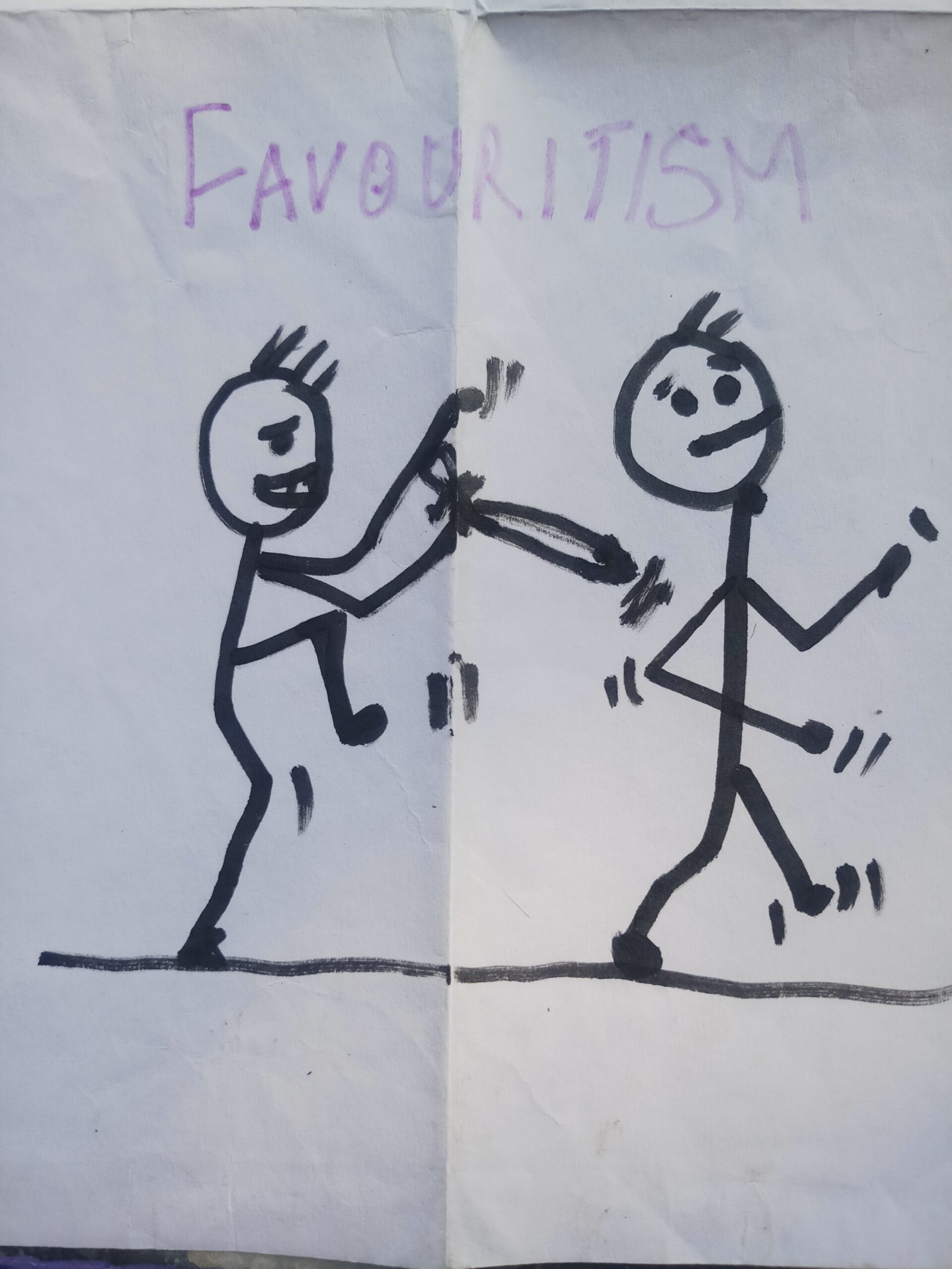 Drawing of favouritism